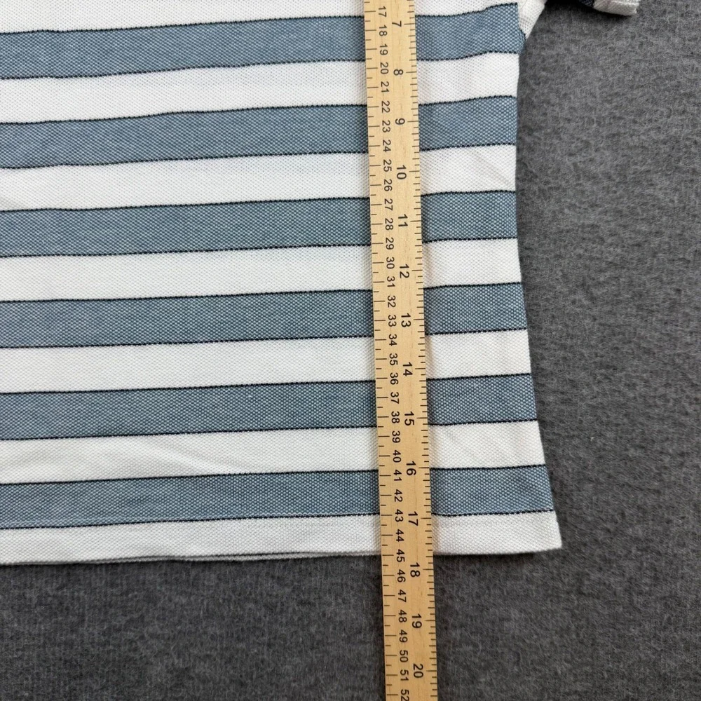 Chasten Kids Golf‎ T-Shirt Kids 6X Blue Striped Winnie the Pooh Vintage Disney